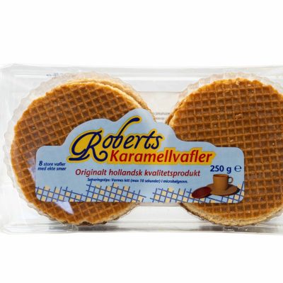 KARAMELLVAFLER 250 gram