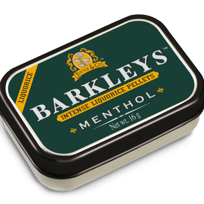 BARKLEYS LAKRIS MENTOL 16 gram