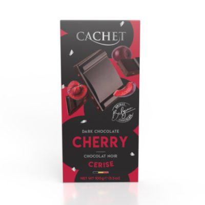 MØRK SJOKOLADEPLATE MED KIRSEBÆR 100g