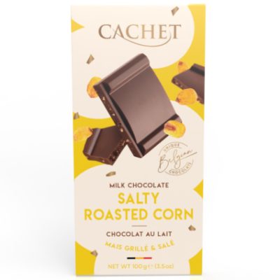 SJOKOLADEPLATE SALTY ROASTED CORN 100g