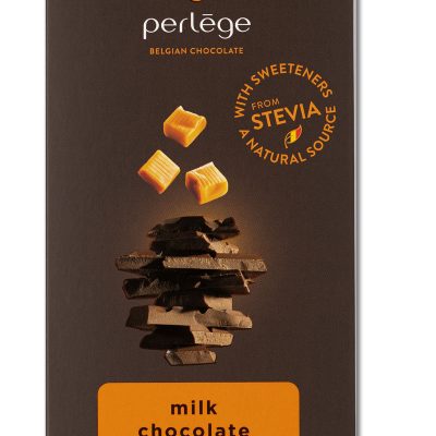 Melkesjokolade karamell med søtningsmidler 85 gram