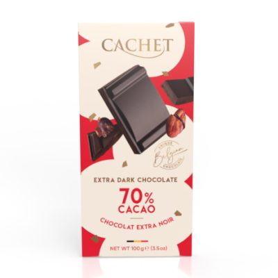 SJOKOLADEPLATE EKSTRA MØRK 70% KAKAO 100g