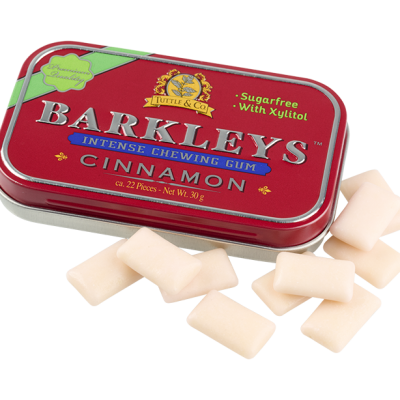 BARKLEYS INTENSE CHEWING GUM CINNAMON 30 gram