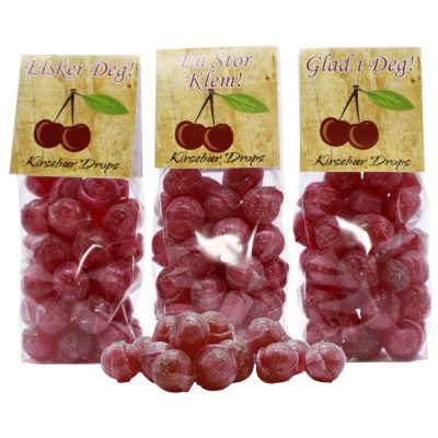 KIRSEBÆR DROPS 20X110G